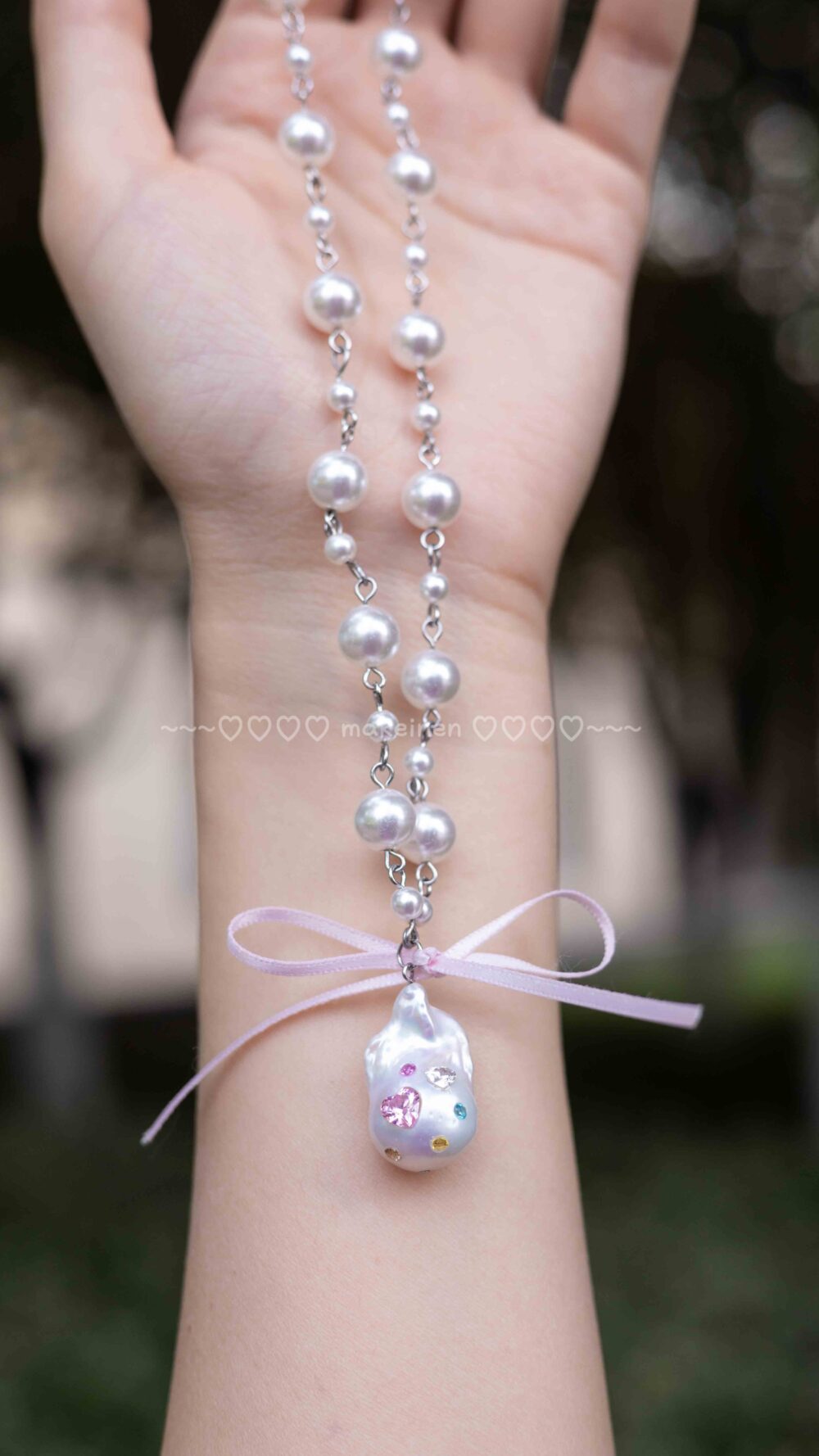 Pink Dream Fairy Necklace 1 1 scaled
