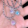 Enamel Sweetheart Egg Necklace 9