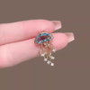 Delicate Ocean Jellyfish Brooch5