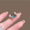 Delicate and cute little crab brooch2