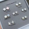Free form Baroque Pearl Stud Earrings1
