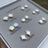 Free form Baroque Pearl Stud Earrings5