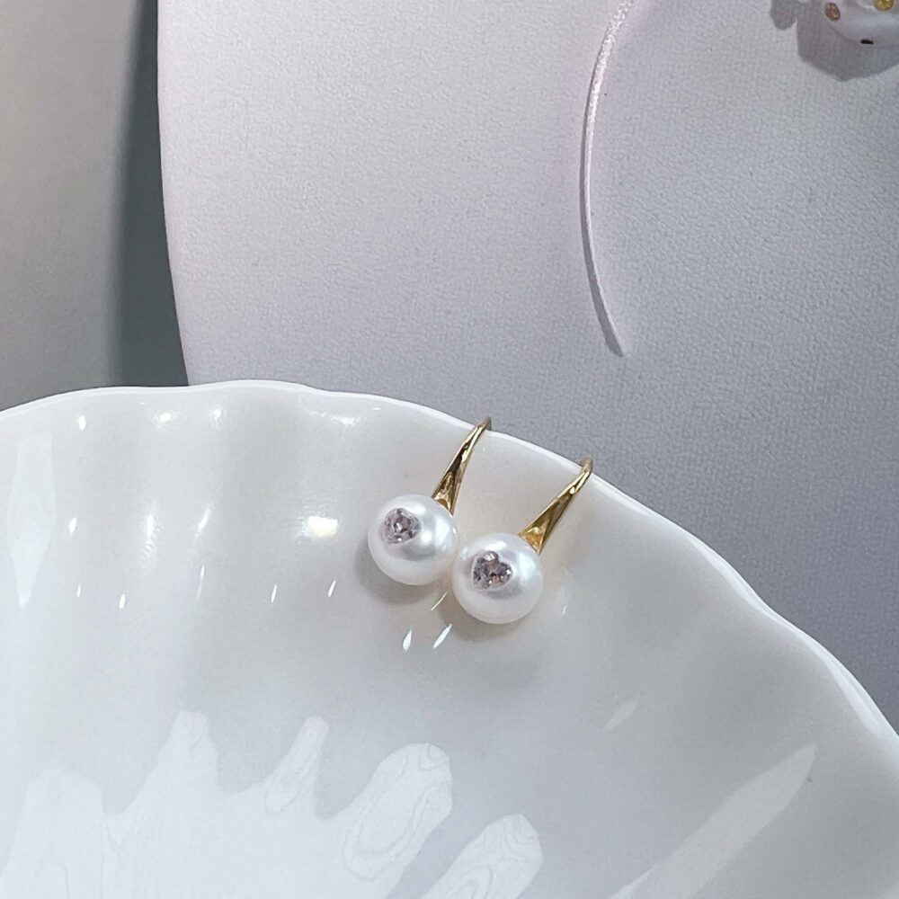 Petite heart drop earrings3