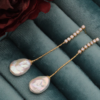 Baroque Style Long Fringe Earrings6