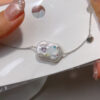 Dopamine Baroque Pendant Necklace2