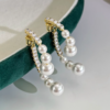 Long Pearl Drop Earrings6